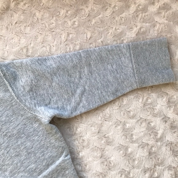 Crewcuts Shawl Collar Sweatshirt 2 XS Gray - Picture 5 of 8